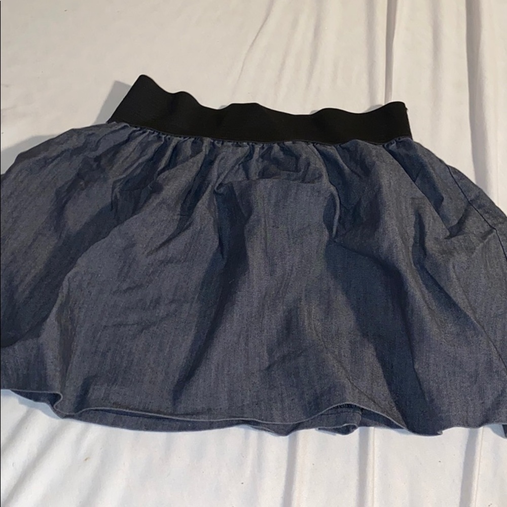 Mini flair skirt